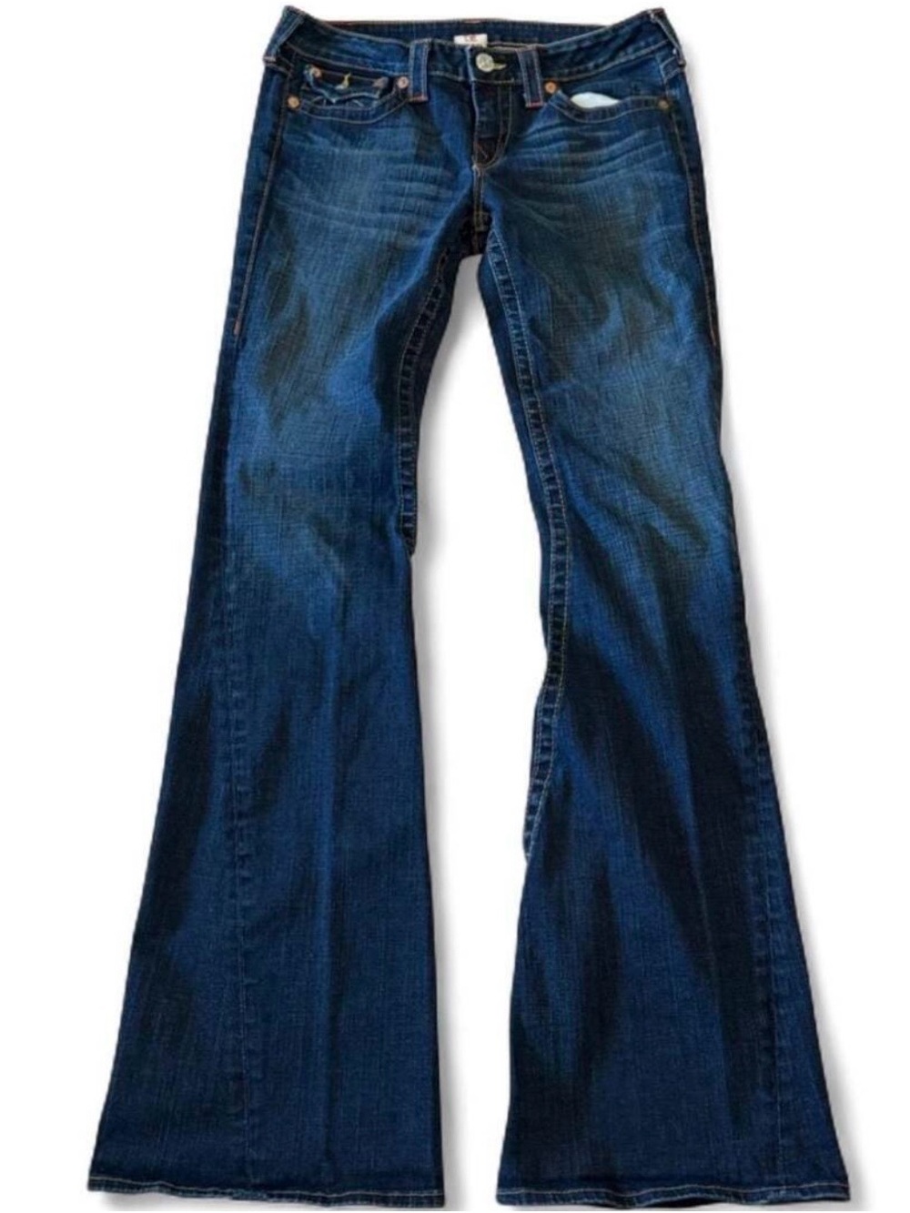 True Religion Women's Indigo Bootcut Flare Jeans